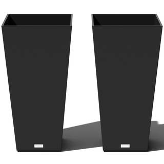 Veradek Pure Series Taper Planter - Tall Tapered Outdoor Planter with…