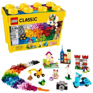 LEGO Classic Large Creative Brick Box 10698 Building Set, Toy Storage…