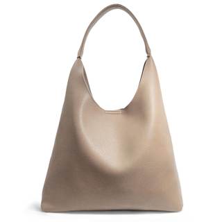 Hobo Bags for Women Soft Vegan Leather… — Nude