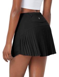 baleaf Tennis Skirt Pleated Golf Skorts with 3 Pockets | 14", Built…