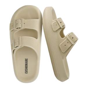 CUSHIONAIRE Fame Pillow Recovery Sandals for Women, Adjustable Double…