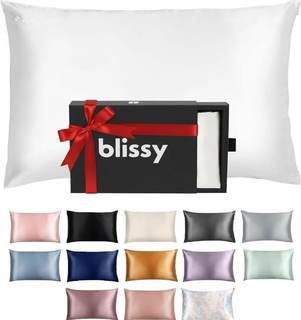 Blissy Silk Pillowcase - 100% Pure Mulberry Silk - 22 Momme 6A…