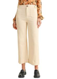 miduo Womens High Waisted Cropped Capris Stretchy Straight Pants…