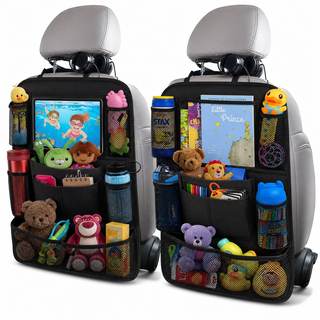 ULEEKA Car Backseat Organizer with 10" Table Holder, 9 Storage…
