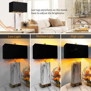 Touch Control Table Lamps Set of 2, Modern… — main image