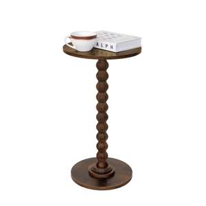 Fultyle Round Side Table, Small Drink Table for Small Spaces, Modern…