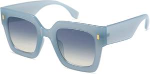 SOJOS Retro Trendy Oversized Thick Square Sunglasses Womens SJ2194 | Vintage…