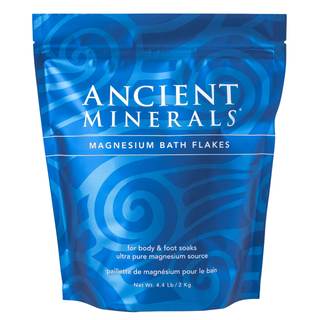 Ancient Minerals Magnesium Bath Flakes, Epsom… — Unscented / 70.4 Ounce (Pack of 1)